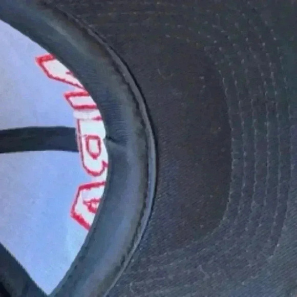 National rifle Assoc Stand And Fight Hat Black And Red Adjustable Strap Back Cap - Picture 10 of 12